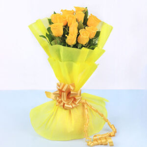 Cute yellow Rose Bouquet